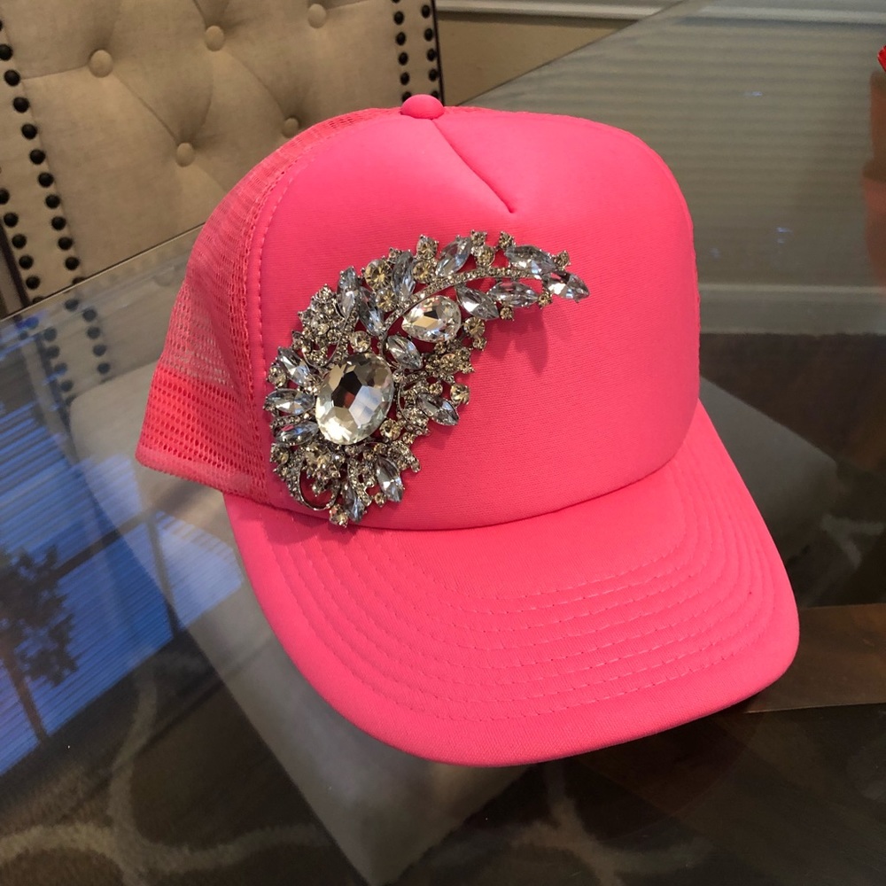 Crystal Embellished Hat
